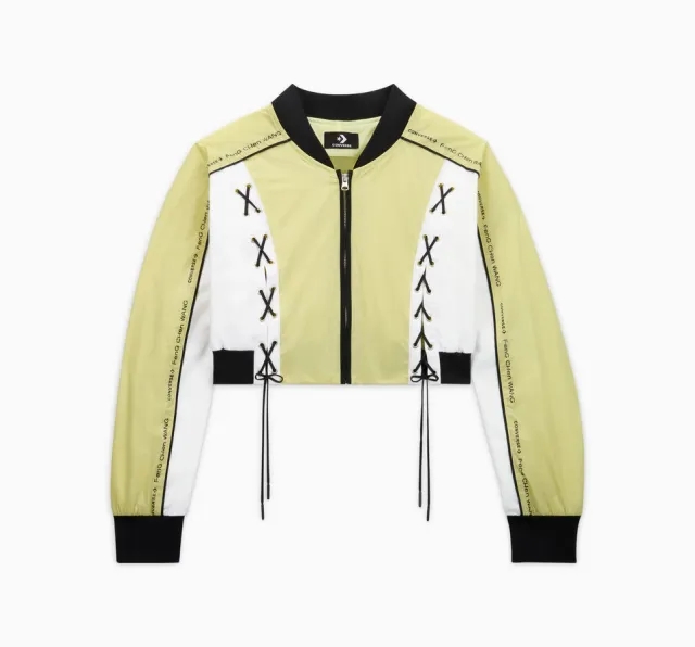 Bomber Converse X Feng Chen Wang Jacket Pale Lime Yellow Xs