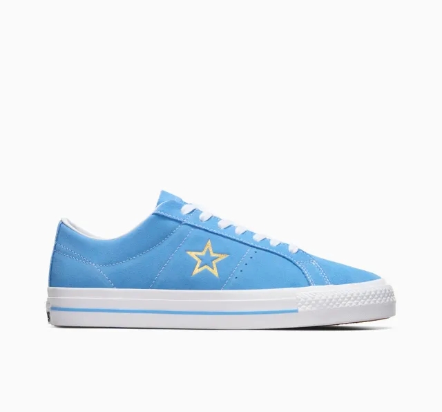 Sneakers Converse One Star Pro Suede Lt Blue/ White/ Gold Eur 46
