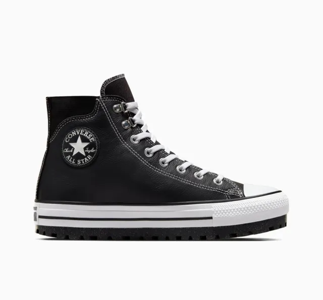 Sneakers Converse Chuck Taylor All Star City Trek Waterproof Boot Black/ White/ Silver Eur 47.5