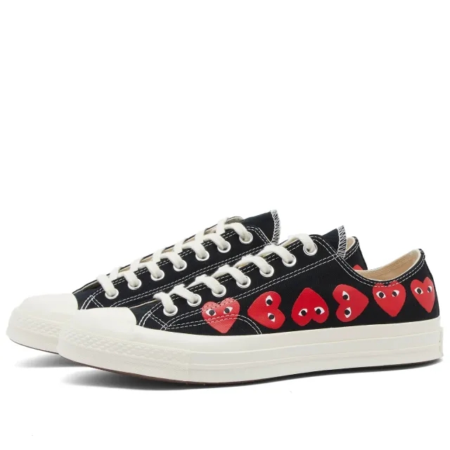 Converse Converse x Comme des Garçons PLAY Chuck 70 Multi Heart - Black
