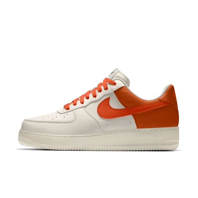 Nike Air Force 1 Low By You Custom Women's Shoes - White - Leather