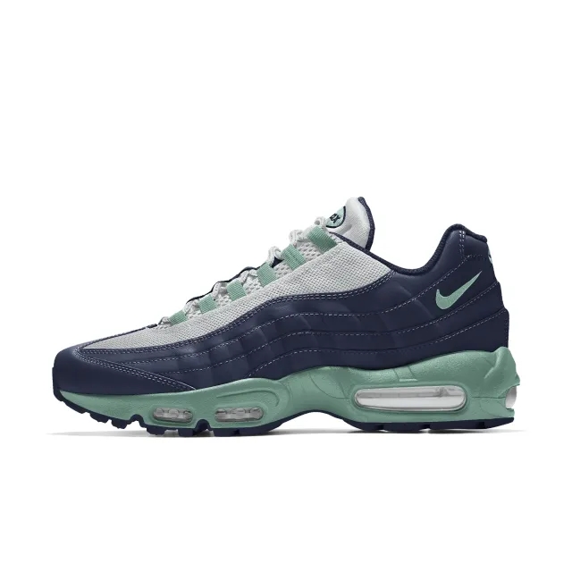 Nike Air Max 95 By You Custom Women's Shoe - White - Leather