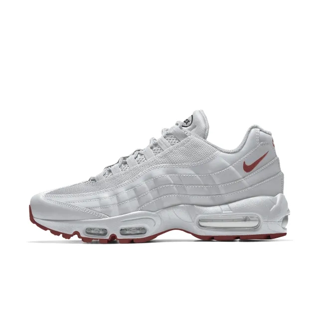Nike Air Max 95 By You Custom Men's Shoe - White - Leather