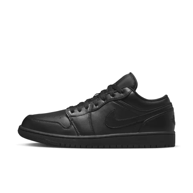 Nike Jordan Nike Air Jordan 1 Low Men's Shoes - Black
