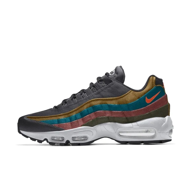 Nike Air Max 95 By You Custom Men's Shoe - Green - Leather