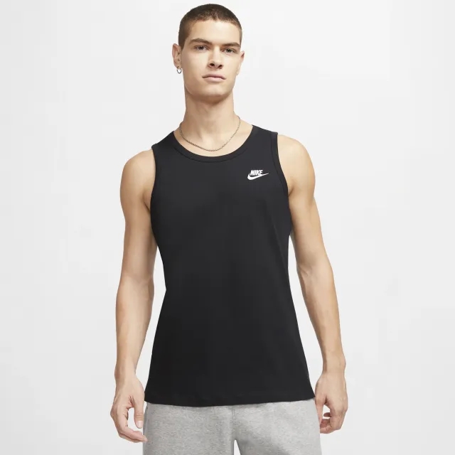 Nike Sportswear Club Men's Tank Top - Black - Cotton