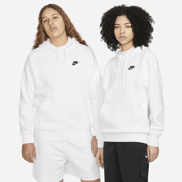 Nike fleece Men Hoodies - White