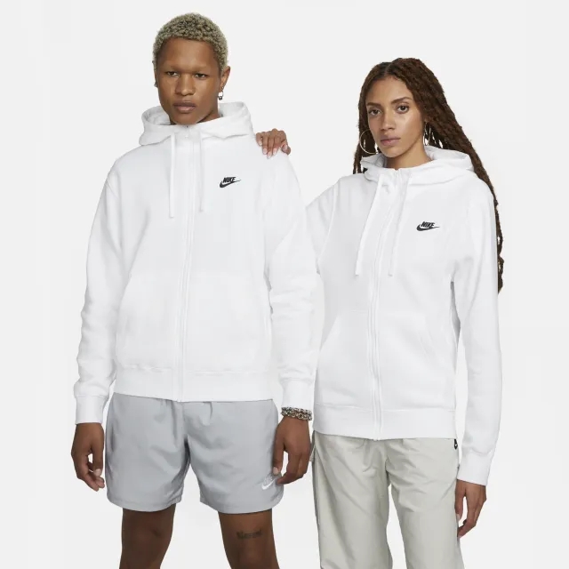 Nike Club Hoodie In White