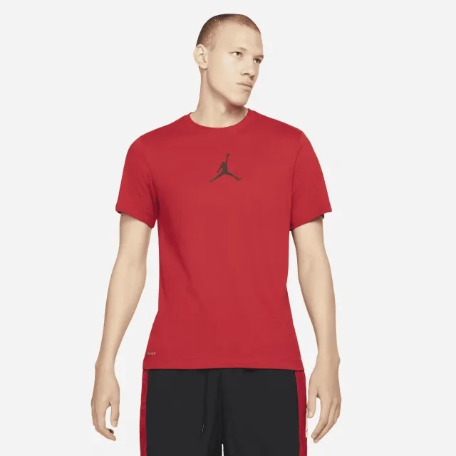 Nike Jordan Jumpman Men's T-Shirt - Red - Cotton/Polyester