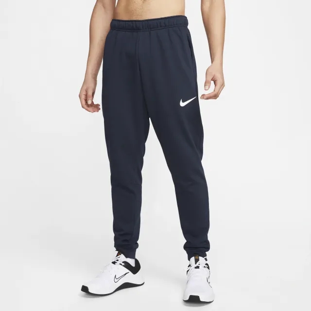 Nike Dry Men's Dri-FIT Taper Fitness Fleece Trousers - Blue - Sustainable Blends