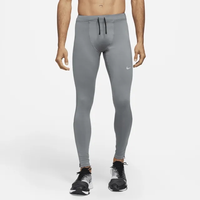 Nike Dri-Fit Challenger Running Tights Men - Grey, Silver