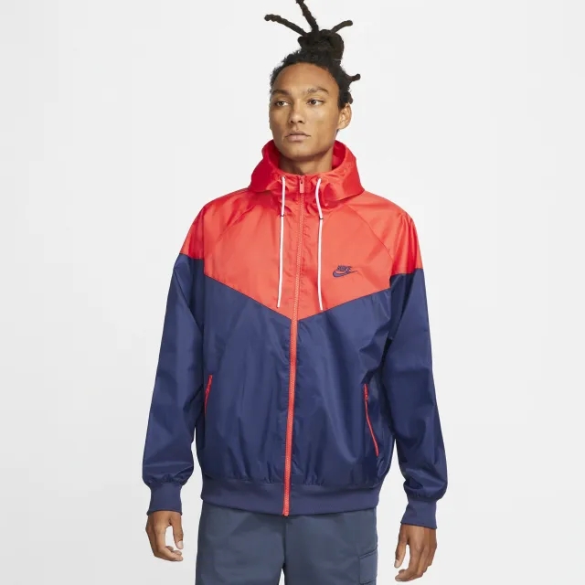 Nike - Sportswear Windrunner Blu Navy Red