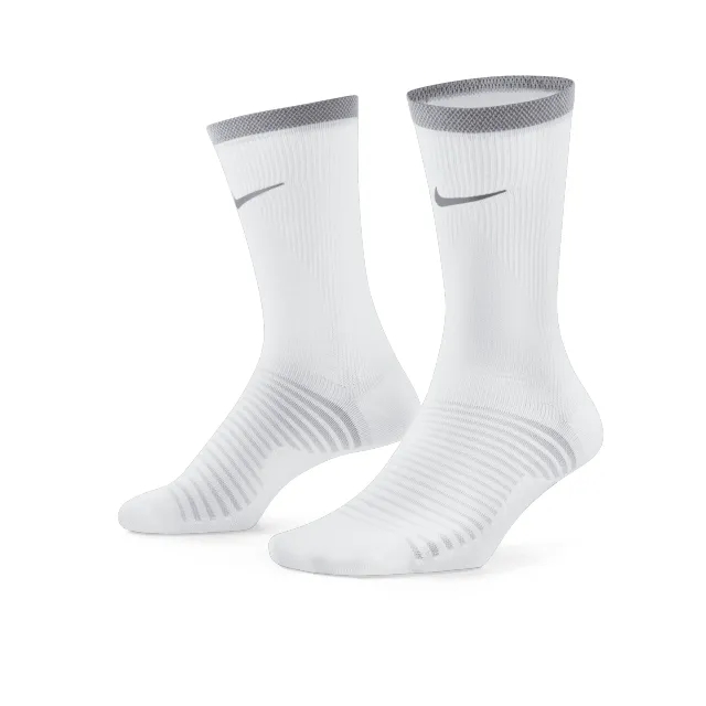 Nike Spark Lightweight Running Crew Socks - White