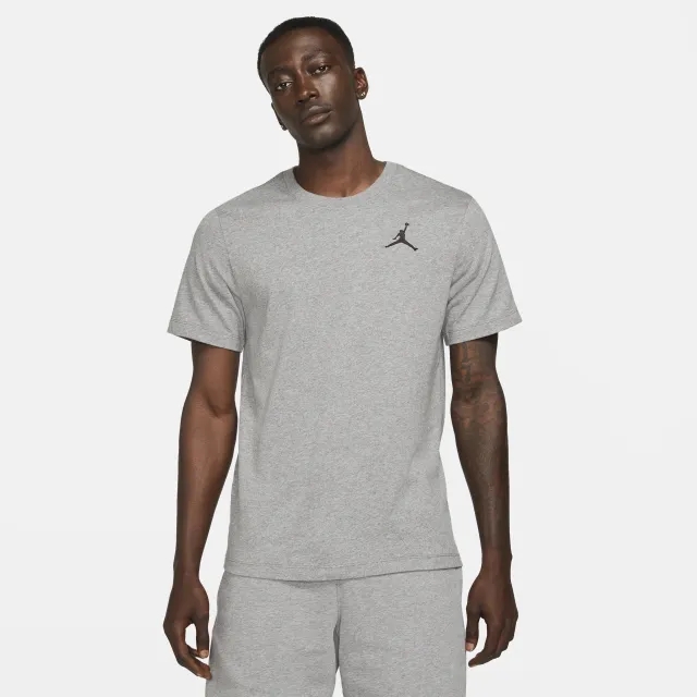 Nike Jordan Jumpman Men's Short-Sleeve T-Shirt - Grey - Cotton