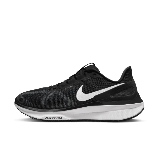 Nike Structure 25 Women's Road Running Shoes - Black - Recycled Content Minimum