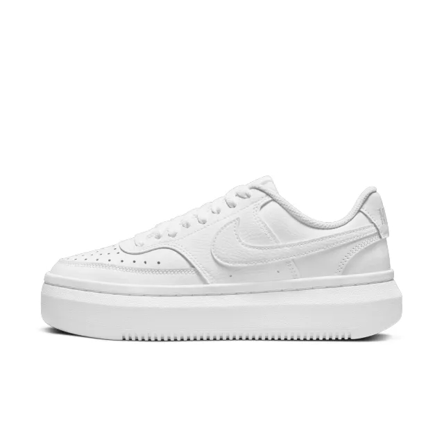 Nike court vision alta trainers in white