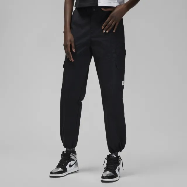 Nike Jordan Flight Chicago Women's Trousers - Black - Cotton/Nylon/Elastane