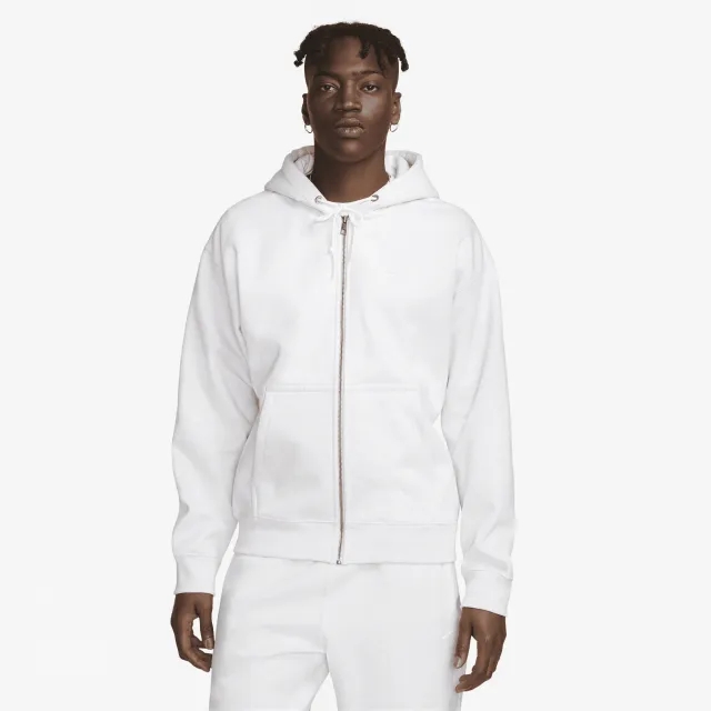 Nike Solo Swoosh Full-Zip Hoodie, Grey