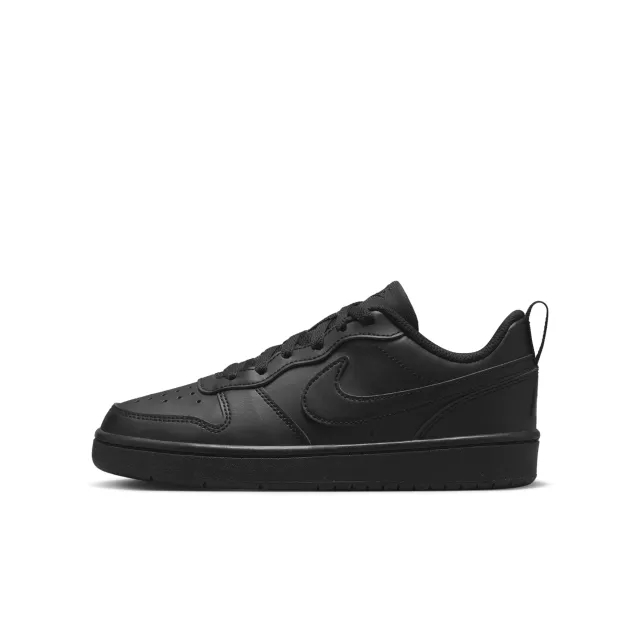 Nike Court Borough Low Recraft Boys Youth in Black and blue