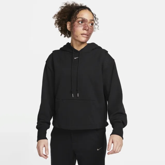 Nike Sportswear Modern Fleece Women's Oversized French Terry Hoodie - Black