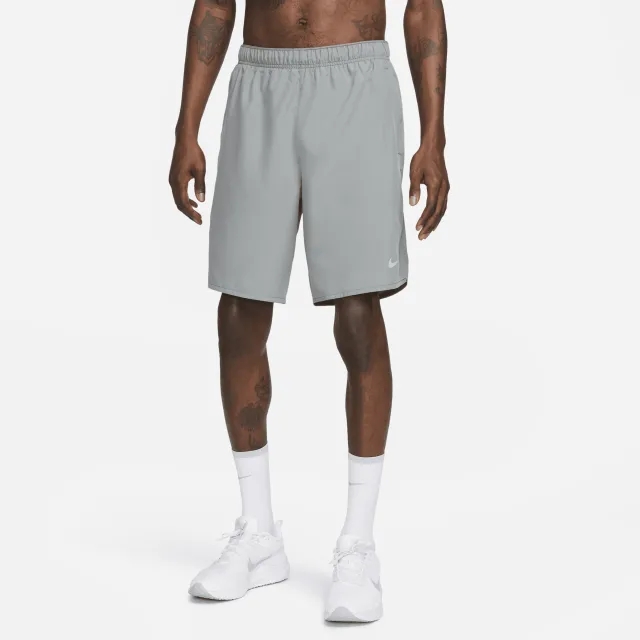 Nike Challenger Men's Dri-FIT 23cm (approx.) Unlined Versatile Shorts - Grey - Polyester