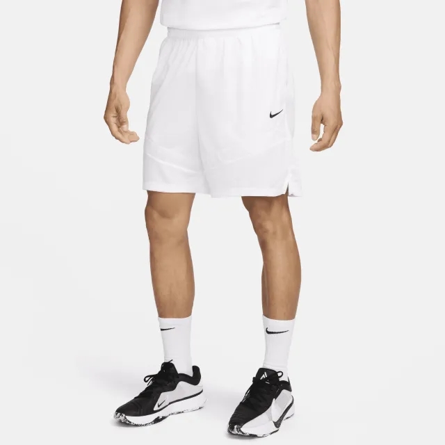 Nike Icon Men's Dri-FIT 20cm (approx.) Basketball Shorts - White - Polyester