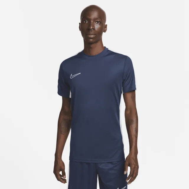 Nike Football Academy Dri-Fit Panelled T-Shirt In Navy-Blue