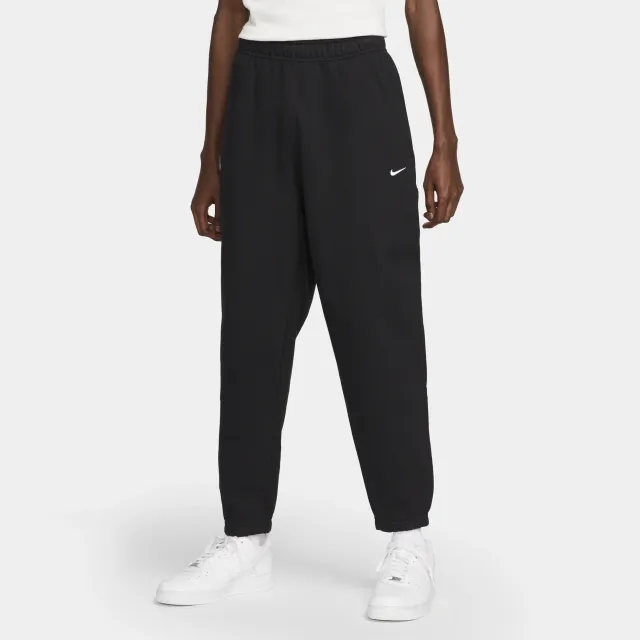 Nike Solo Swoosh Fleece Pants, Black