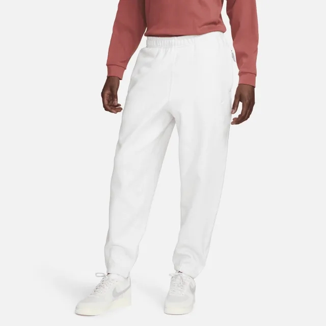 Nike Solo Swoosh Fleece Pants, Grey