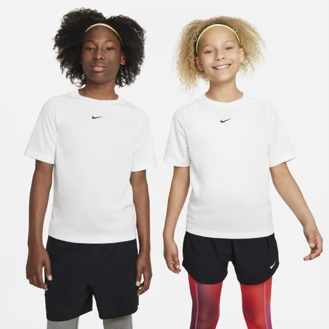 Nike Dri-Fit Multi T-Shirt Boys - White