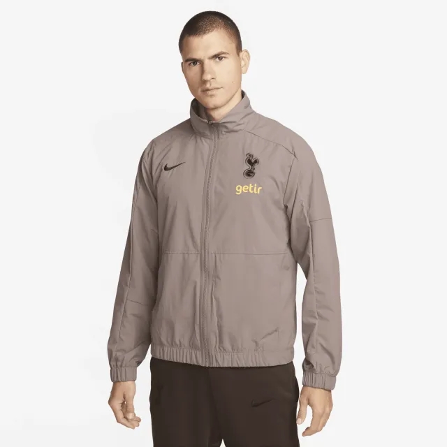 Tottenham Hotspur Nike Revival Woven Track Jacket - Taupe