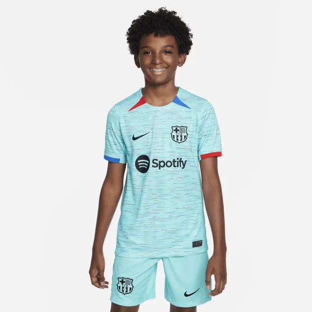 Nike Barcelona Kids SS Third Shirt 2023/24