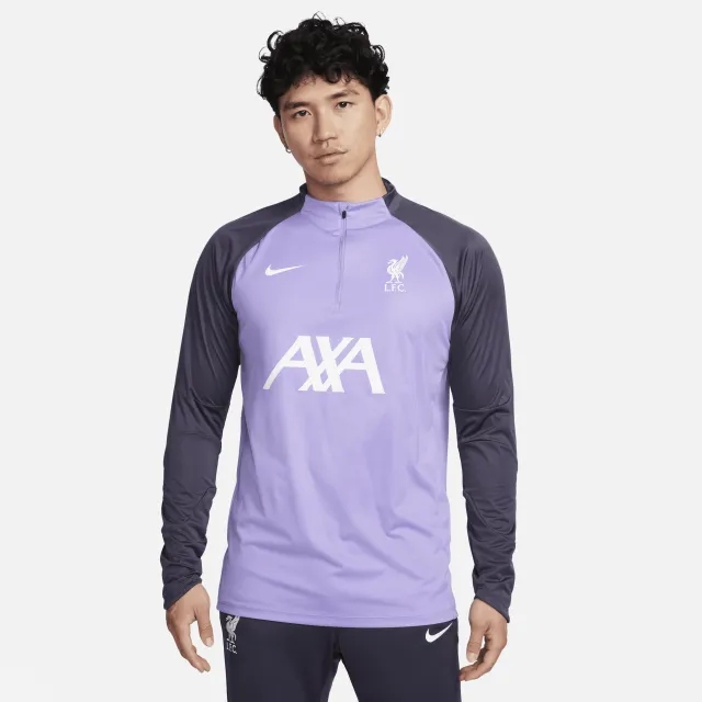 Liverpool Nike Strike Drill Top - Purple