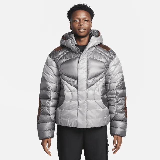 Jacket Nike Sportswear Tech Pack Therma-Fit Adv Oversized Hooded Jacket Flat Pewter/ Iron Grey Xl