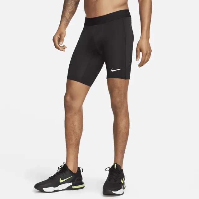 Shorts Nike Pro Men's Dri-Fit Fitness Long Shorts Black/ White Xxl