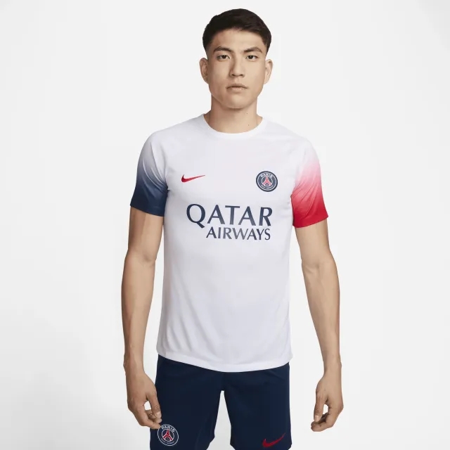 Paris Saint-Germain Nike Academy Pro Pre Match Top - White