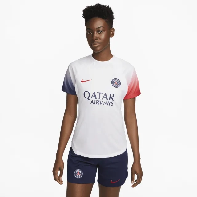 Nike Paris Saint Germain Womens SS Pre-Match Home Shirt