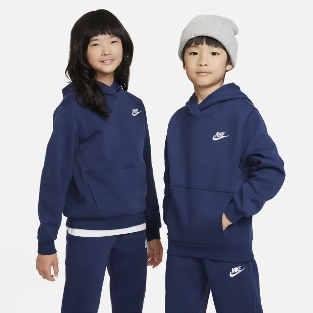 Nike Club Unisex Hoodies - Blue