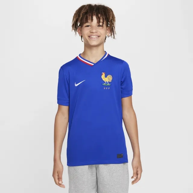Nike France Kids SS Home Shirt 2024