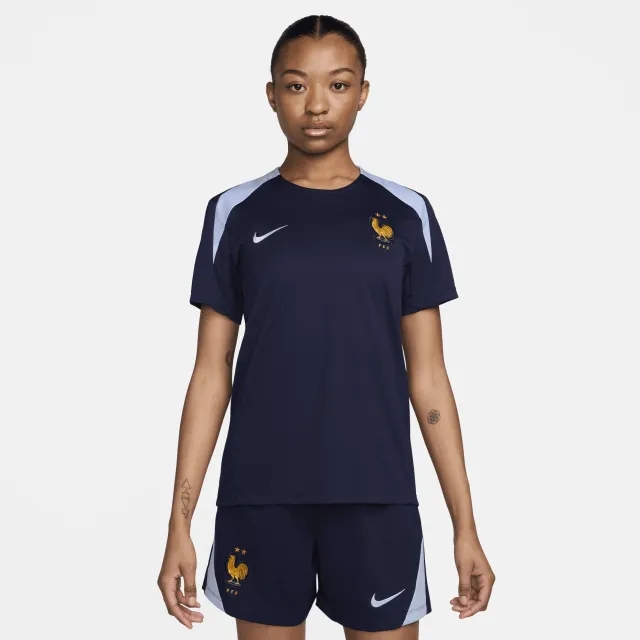 Nike France 2024 Womens Dri FIT Strike SS Top