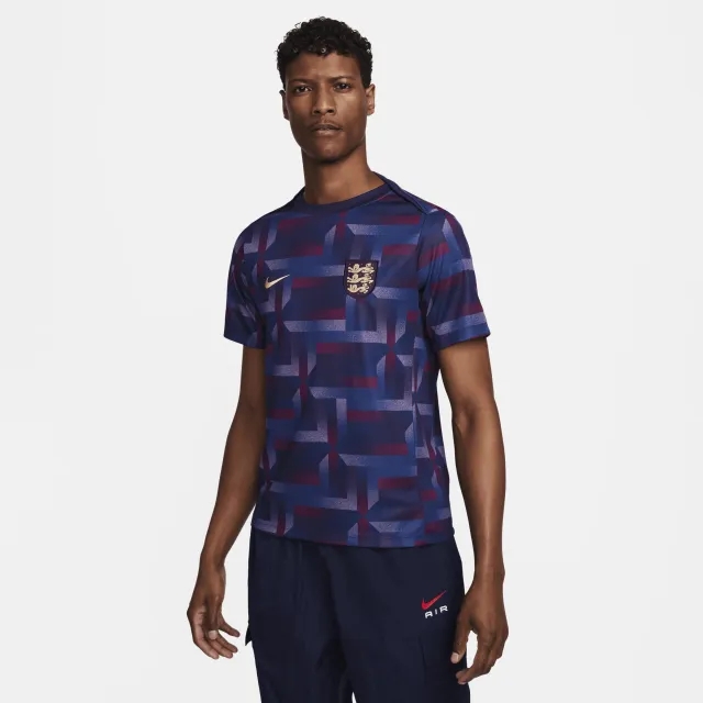Nike England Mens SS Pre-Match Away Shirt 2024