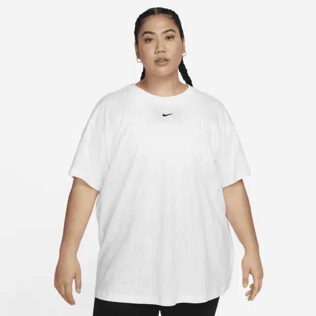 Nike Sportswear Essential Women's T-Shirt - White - Organic Cotton/75% Organic Cotton Minimum