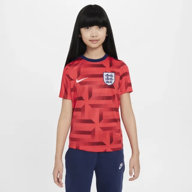 Nike England Kids SS Pre-Match Home Shirt 2024