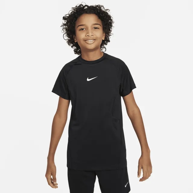 Nike Dri-Fit Pro T-Shirt Boys - Black