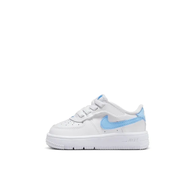 Nike Nursery Air Force 1 Low Easy On Trainer - White - Size 6.5 - White