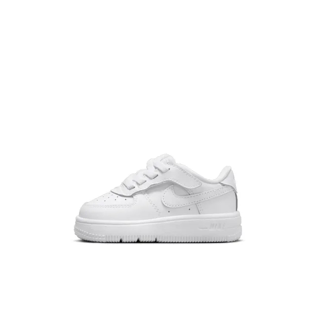 Nike Nursery Air Force 1 Low Easy On Trainer - White - Size 3.5 - White