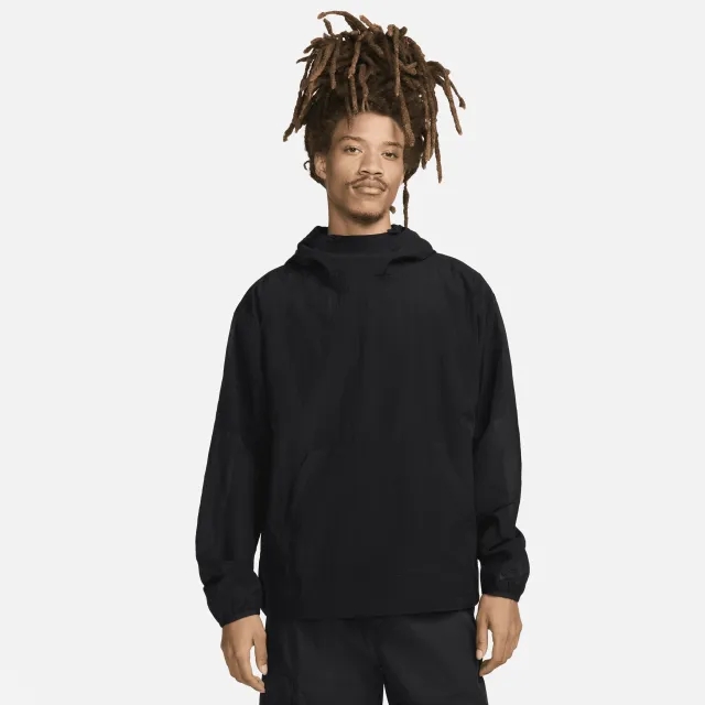 Sweatshirt Nike Sportswear Tech Pack Men's Woven Mesh Pullover Black/ Black Xxl
