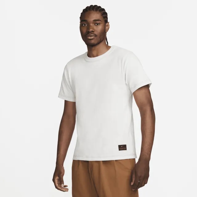 Nike Life Knit T-Shirt - Phantom/Gold Suede/(Black)