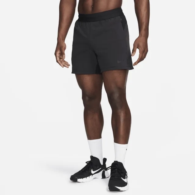 Nike Flex Rep Men's Dri-FIT 13cm (approx.) Unlined Fitness Shorts - Black - Polyester/Elastane