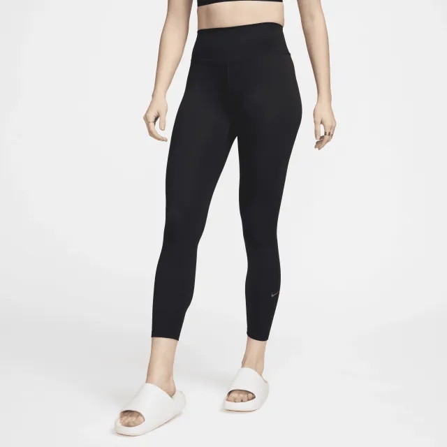 Nike One Training Dri-Fit High Rise 7/8 Leggings In Black
